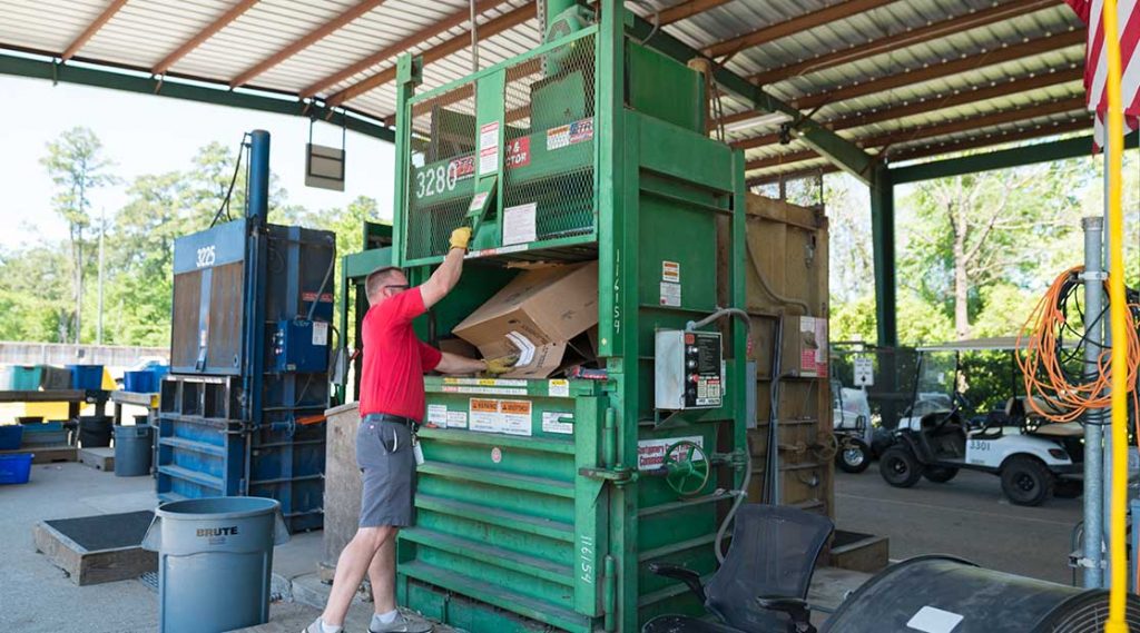 Cardboard Baler